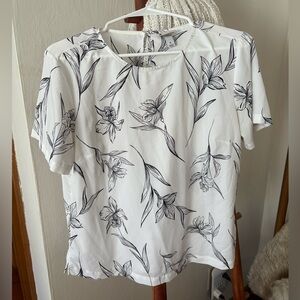 A New Day Floral Blouse